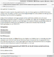 screenshot virismail