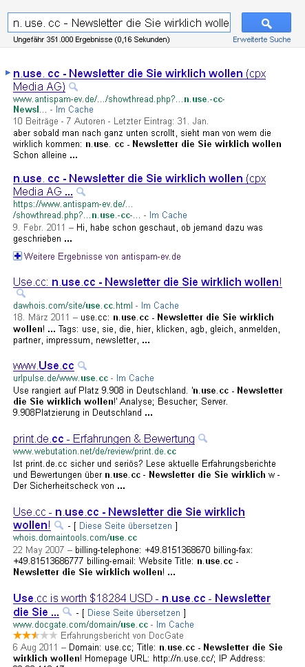 n. use. cc - Newsletter die Sie wirklich wollen 